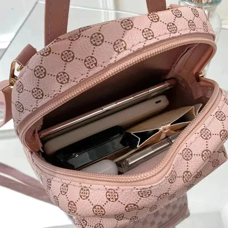 Stylish Mini Backpack Crossbody Bag – 3-Way Everyday Bag
