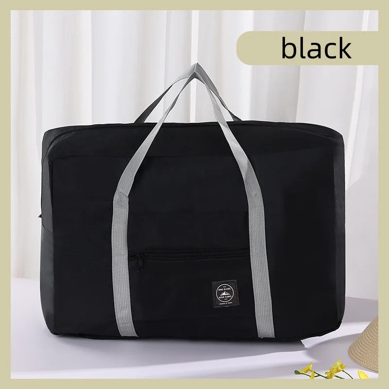 Large Foldable Travel & Overnight Bag – Lightweight Carryall