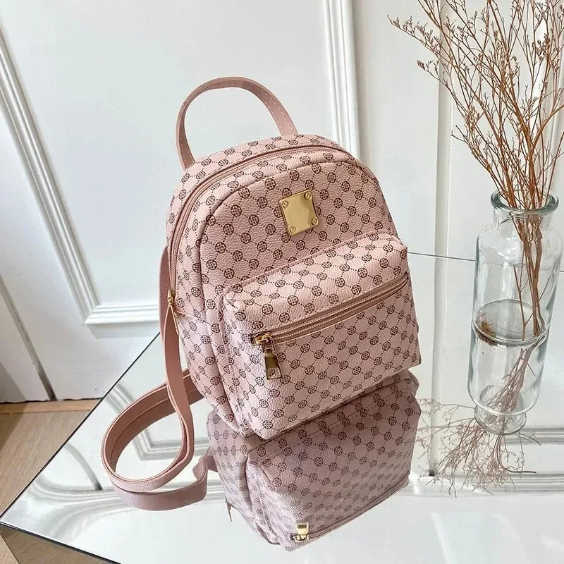 Stylish Mini Backpack Crossbody Bag – 3-Way Everyday Bag