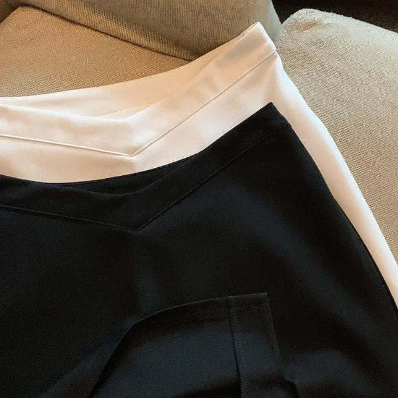 High-Waisted Asymmetrical Mini Skirt ✨