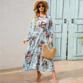 Yellow Floral Maxi Dress